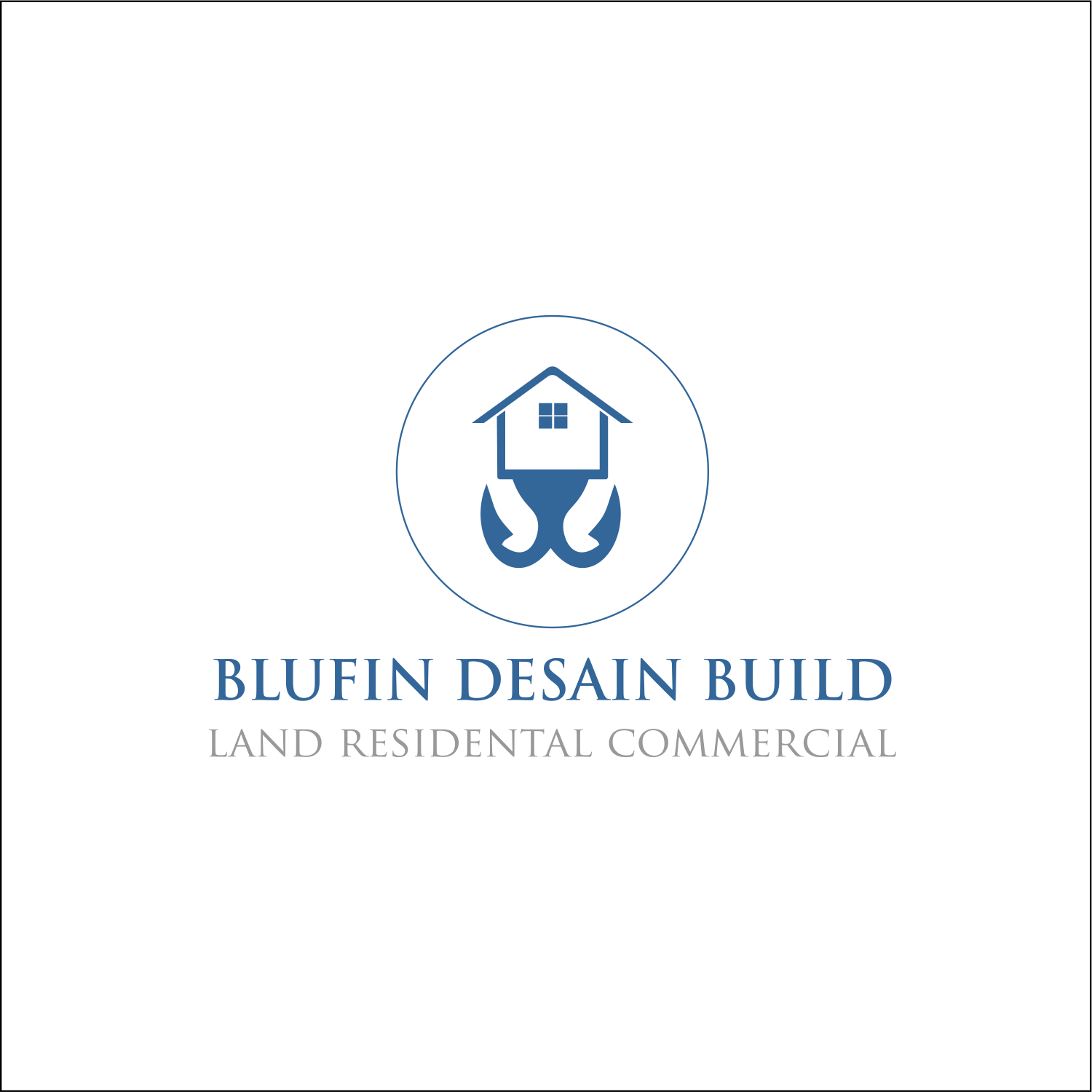 Diseño de Logo por susantogombloh99 para BLUFIN DESIGN-BUILD | Diseño #15120223