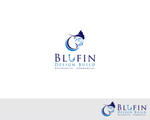 Logo Design by Black_idea for BLUFIN DESIGN-BUILD | Design: #15100804