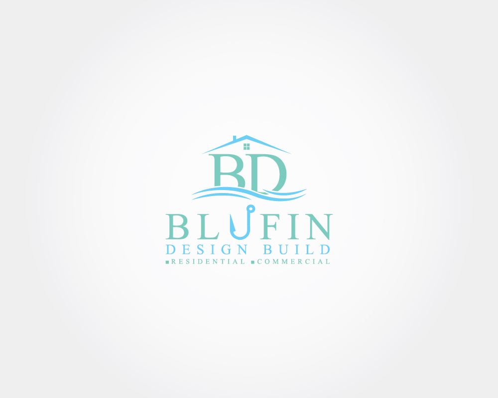 Diseño de Logo por Black_idea para BLUFIN DESIGN-BUILD | Diseño #15101159