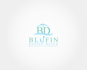 Logo Design by Black_idea for BLUFIN DESIGN-BUILD | Design: #15101159