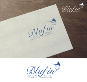 Logo Design by Black_idea for BLUFIN DESIGN-BUILD | Design: #15101332