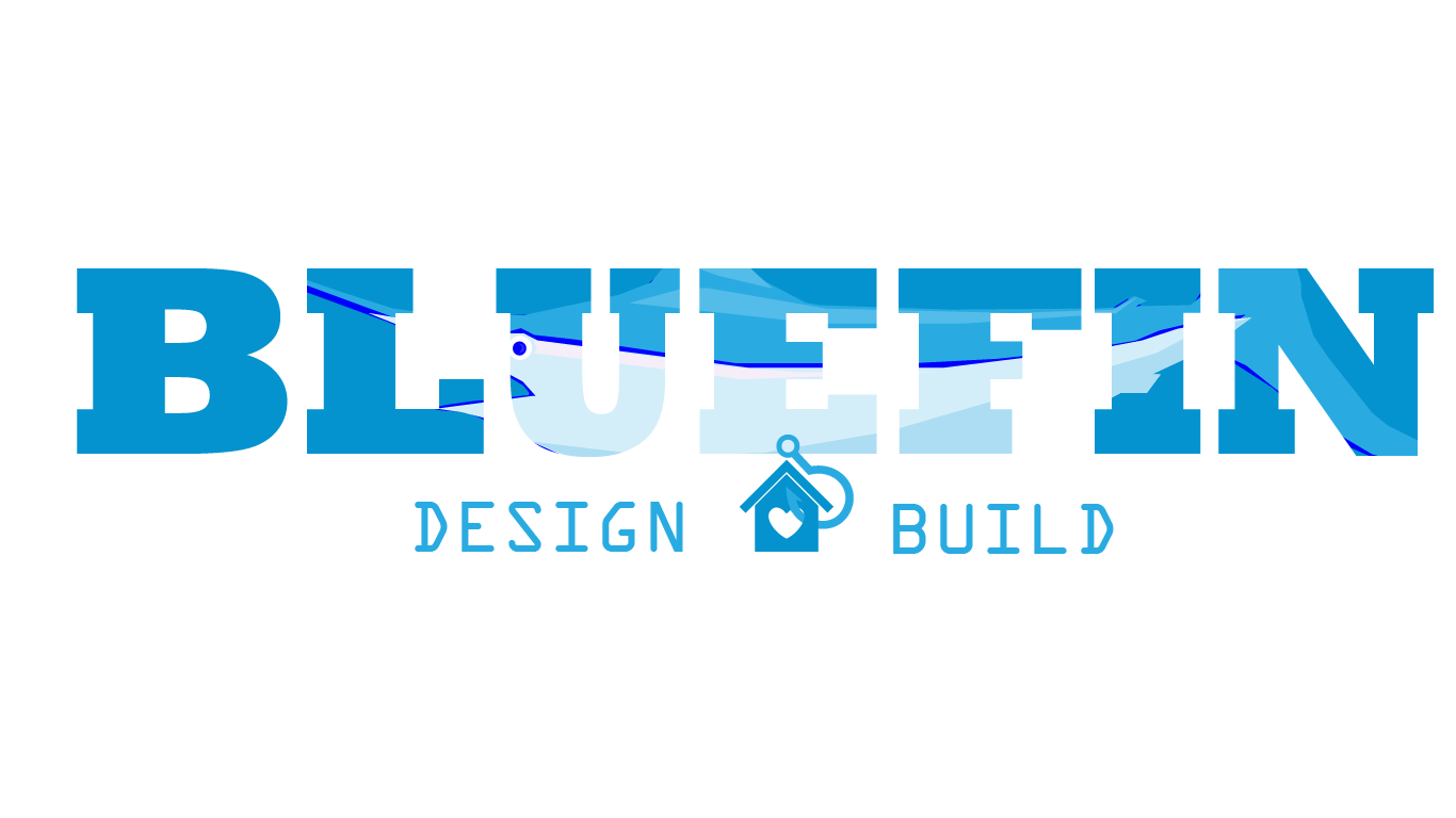 Logo-Design von reuben.abraham für BLUFIN DESIGN-BUILD | Design #15181324