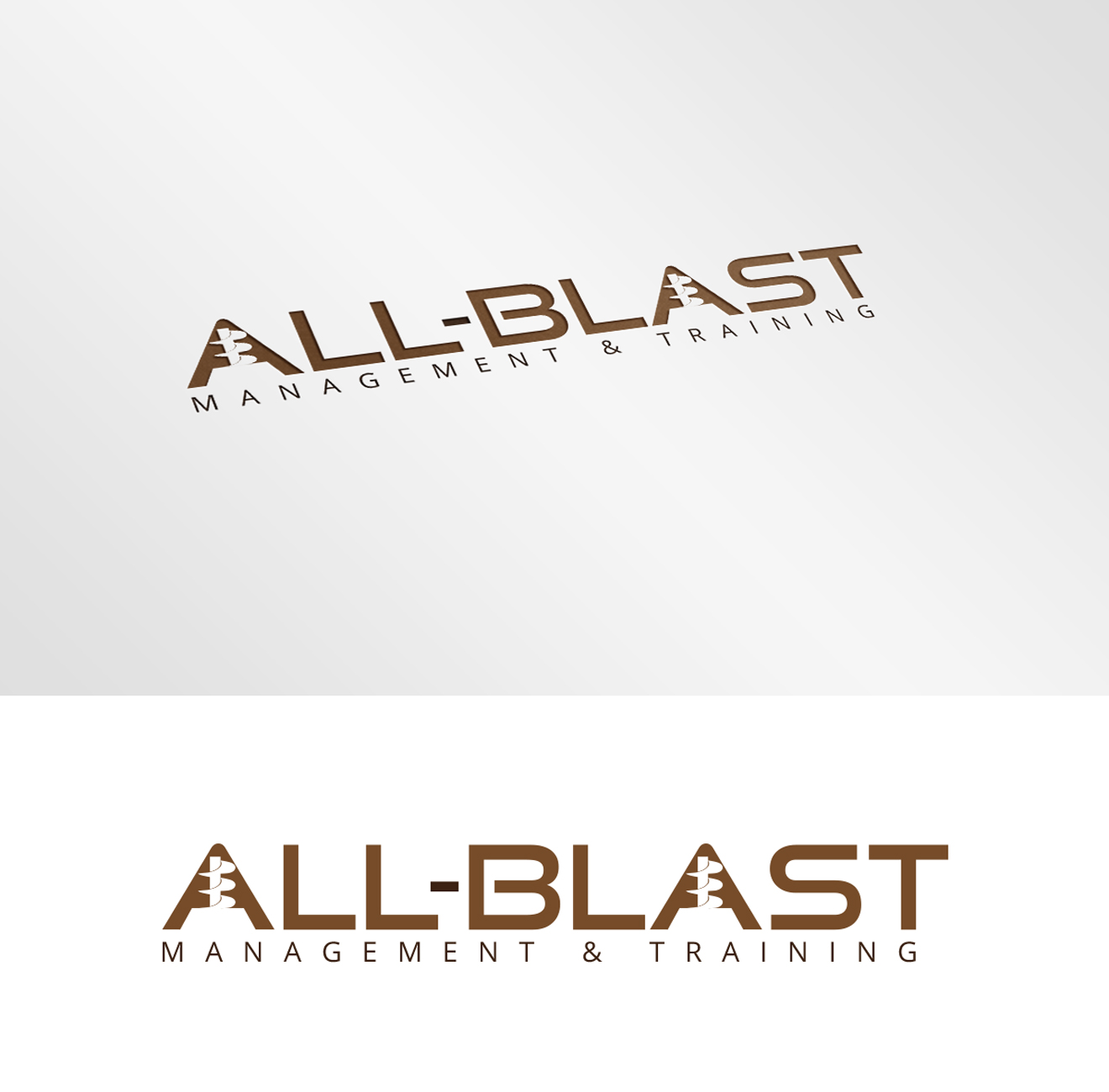 Logo Design by Impressive Solutions for All-Blast Management & Training | Design #15091678
