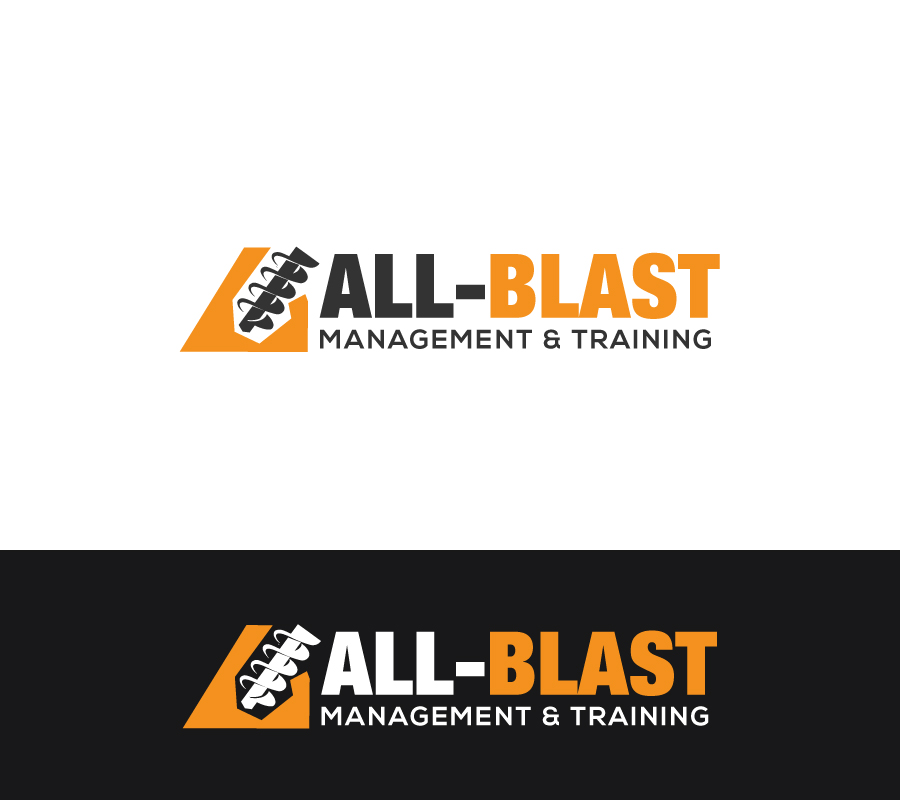 Logo Design by ecorokerz for All-Blast Management & Training | Design #15093362