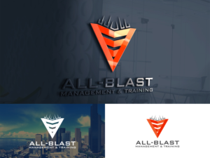 Logo Design by Aliza Creative for All-Blast Management & Training | Design: #15092416