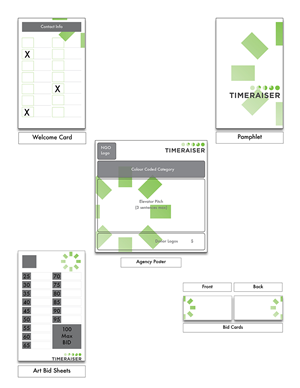 Print Design by  The Q for Framework Foundation - Timeraiser | Design #2635751