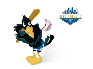 Mascot Design by nanocb72 for Blue Monarch Coffee | Design: #15180034