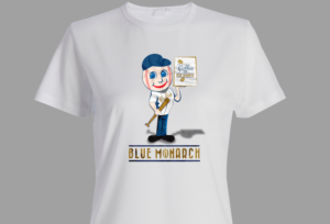 Mascot Design by Wonderful design for Blue Monarch Coffee | Design #15105846