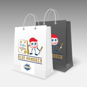 Mascot Design by Wonderful design for Blue Monarch Coffee | Design: #15106291