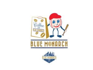 Mascot Design by Wonderful design for Blue Monarch Coffee | Design: #15106295