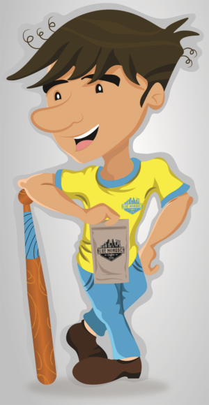 Mascot Design by SD WEBCREATION for Blue Monarch Coffee | Design #15176684