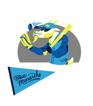 Mascot Design by lazers lab for Blue Monarch Coffee | Design: #15129772