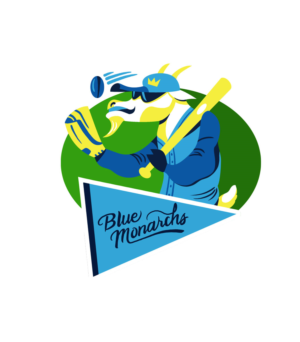 Mascot Design by lazers lab for Blue Monarch Coffee | Design: #15133581