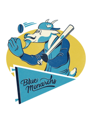 Mascot Design by lazers lab for Blue Monarch Coffee | Design: #15142466