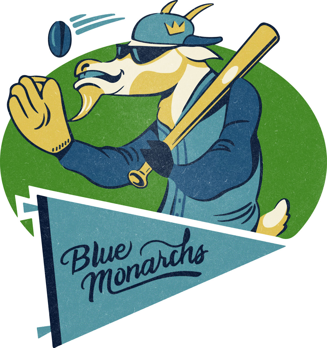 Mascot Design by lazers lab for Blue Monarch Coffee | Design: #15170237