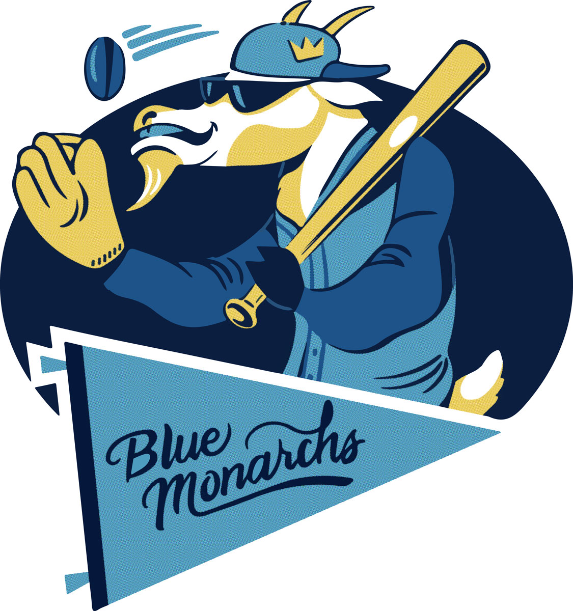 Mascot Design by lazers lab for Blue Monarch Coffee | Design #15170250