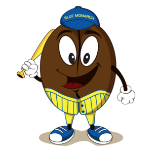 Mascot Design by telcstar for Blue Monarch Coffee | Design #15095618