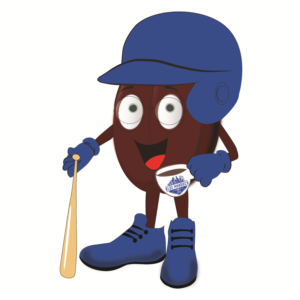 Mascot Design by GraybarBldg421 for Blue Monarch Coffee | Design: #15129337