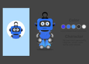 Mascot Design by GraybarBldg421 for Blue Monarch Coffee | Design: #15130053