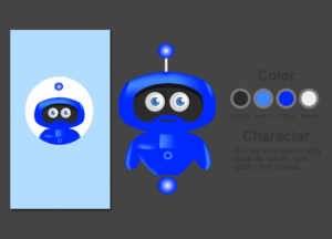 Mascot Design by GraybarBldg421 for Blue Monarch Coffee | Design: #15130054