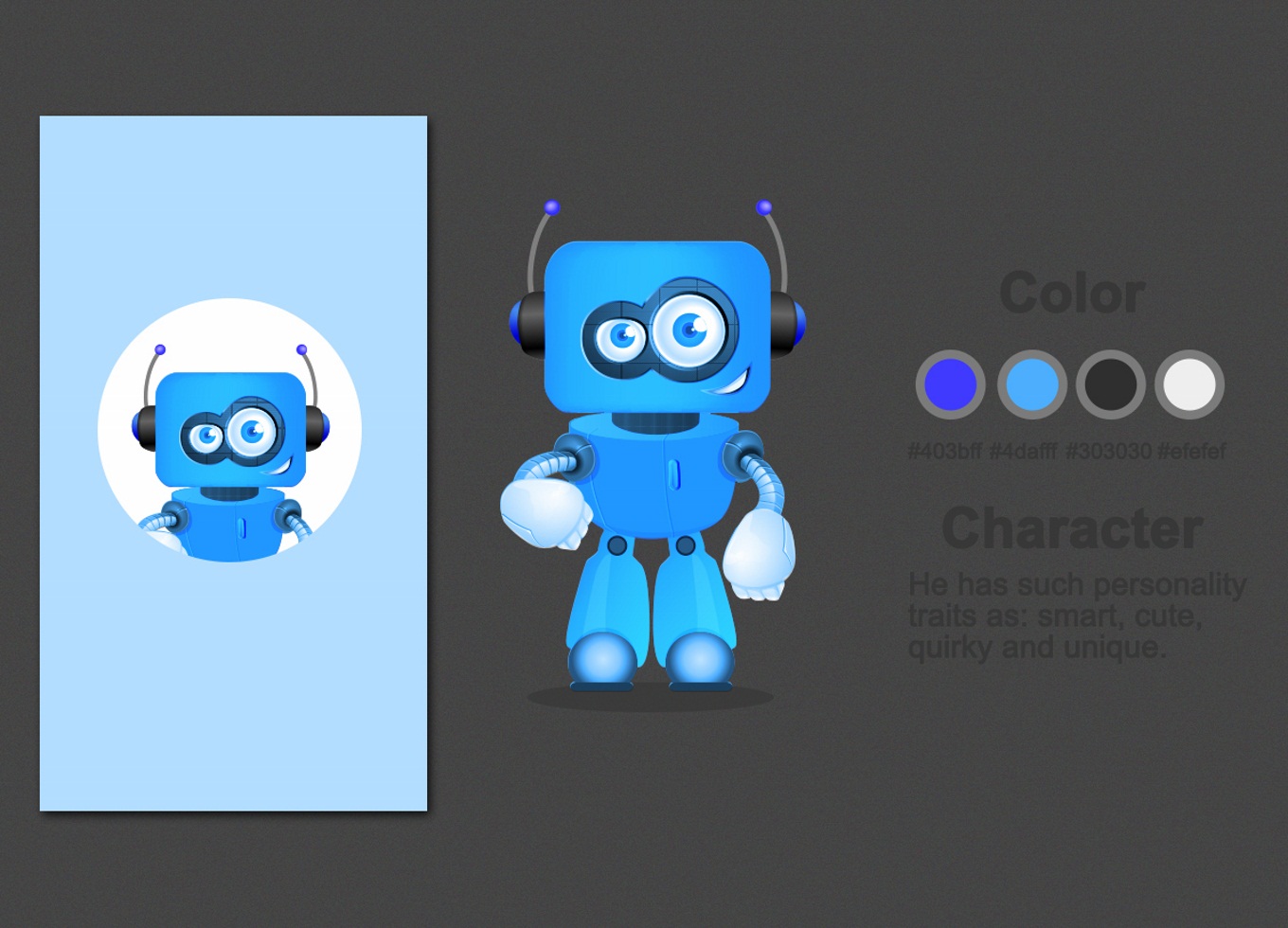 Mascot Design by GraybarBldg421 for Blue Monarch Coffee | Design #15130055