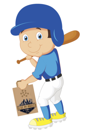 Mascot Design by GraybarBldg421 for Blue Monarch Coffee | Design: #15140632