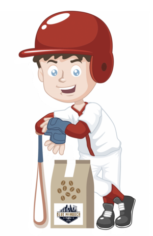 Mascot Design by GraybarBldg421 for Blue Monarch Coffee | Design: #15140634