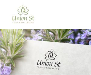 Logo Design by ALCD for Union Street Yoga and Wellbeing | Design: #15122251