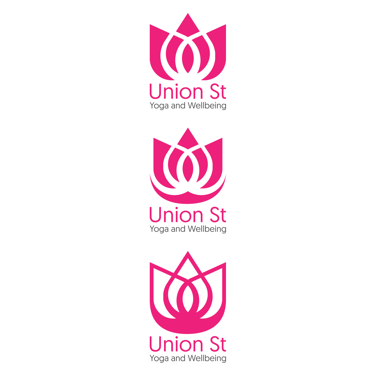 Logo-Design von Grafactory für Union Street Yoga and Wellbeing | Design #15171006