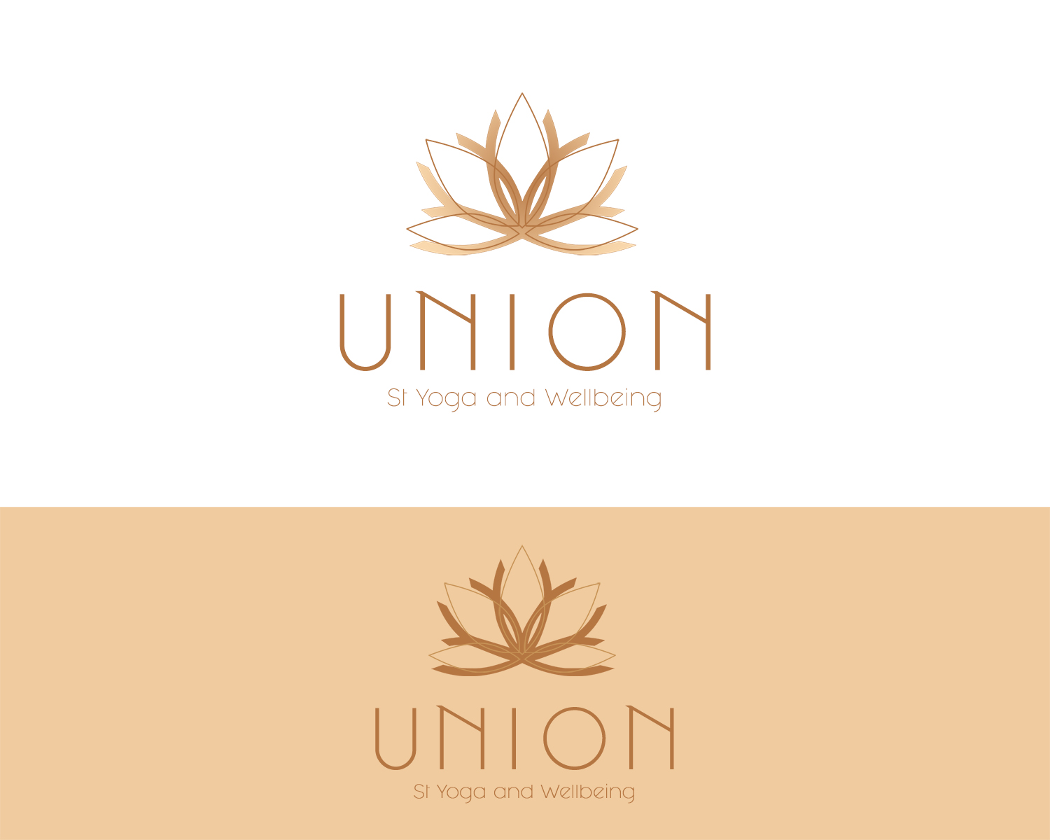 Logo Design by rivemediadesign for Union Street Yoga and Wellbeing | Design #15159532