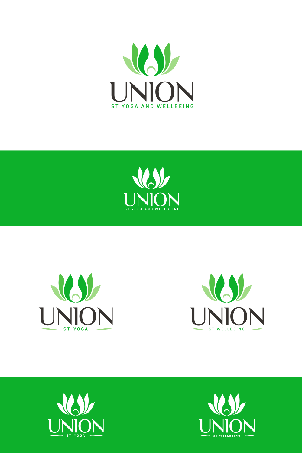 Logo Design by MKR for Union Street Yoga and Wellbeing | Design #15100178