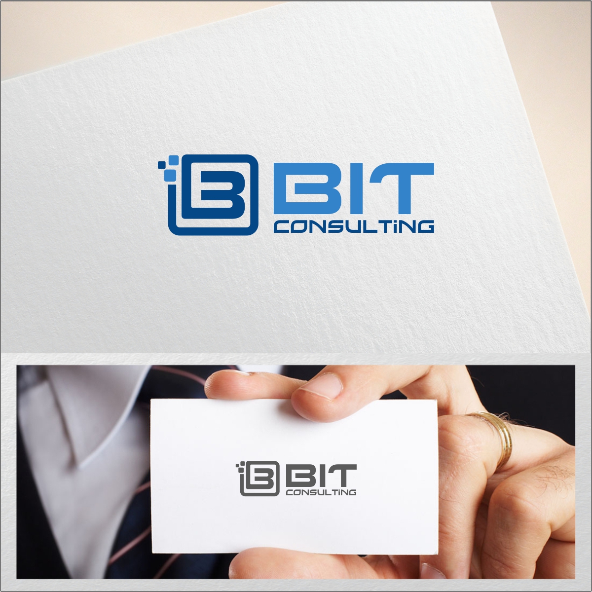 Logo Design by webeezine for Business IT Consulting | Design #15108218