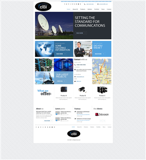 Web Design by  Andy Dollinger for this project | Design #2628950