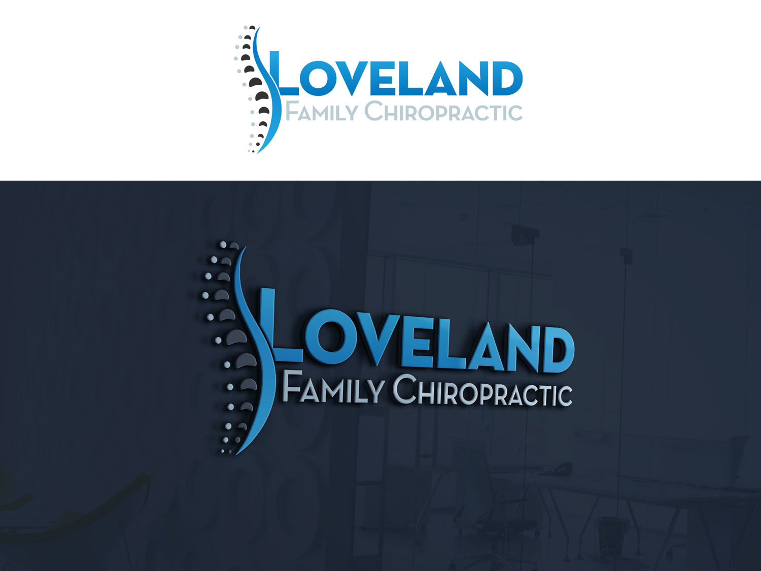Logo Design by Th3o for Loveland Family Chiropractic  | Design #15148498