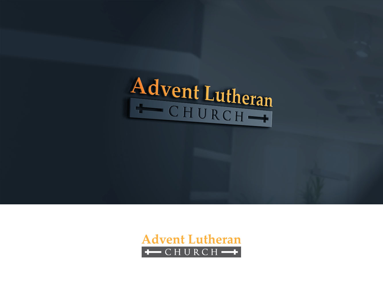 Diseño de Logo por Verified artistry (Design garden) para Advent Lutheran Church | Diseño #15402802