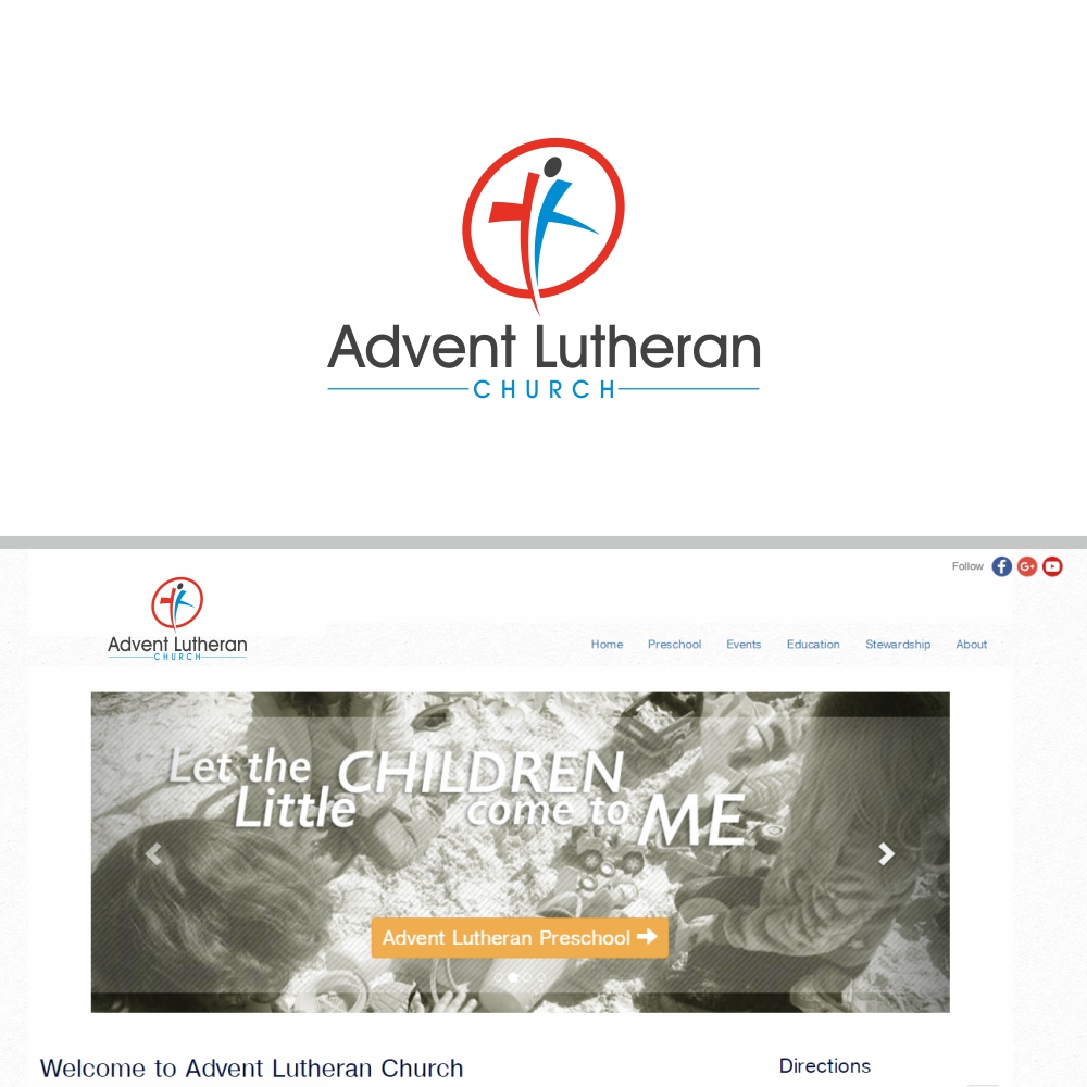 Logo-Design von e-graphics für Advent Lutheran Church | Design #15249061
