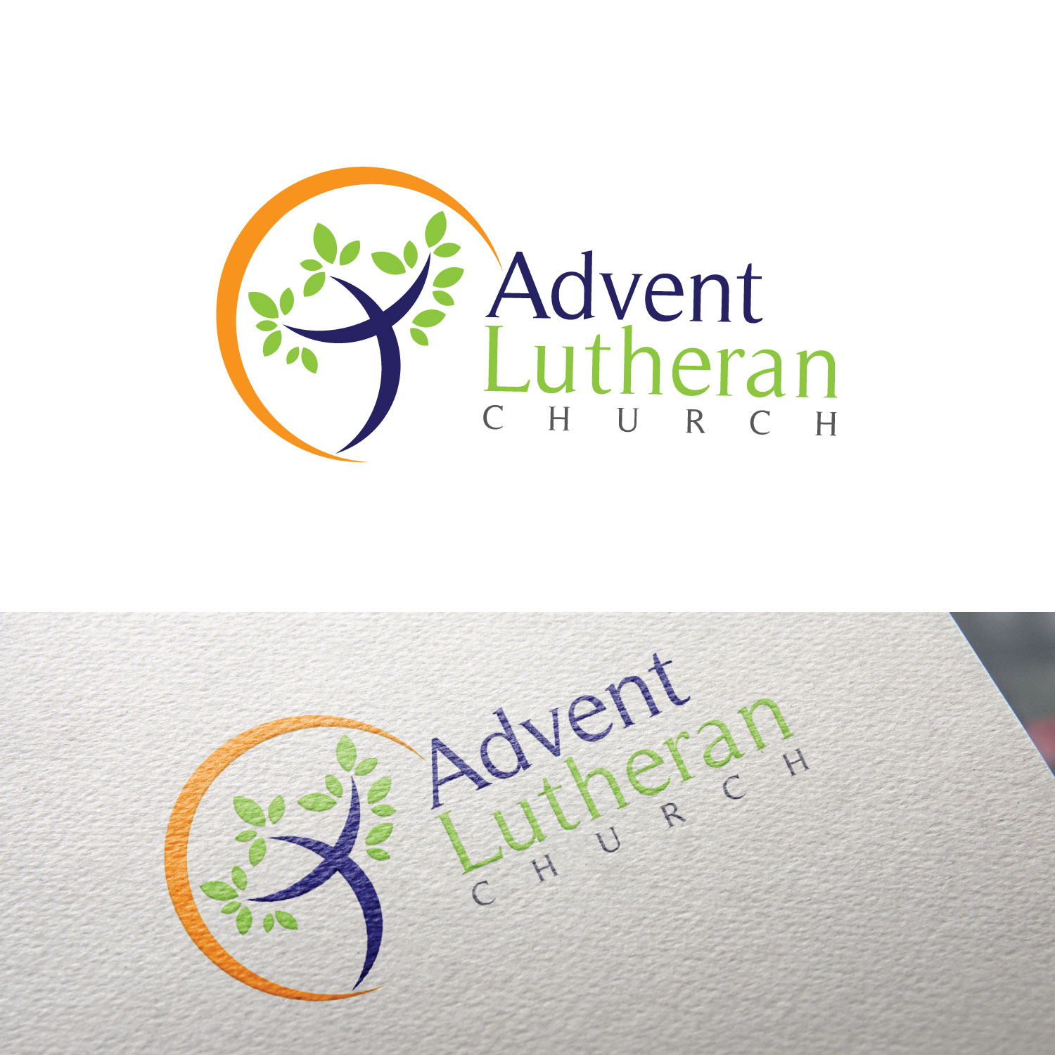 Diseño de Logo por concepts para Advent Lutheran Church | Diseño #15358705