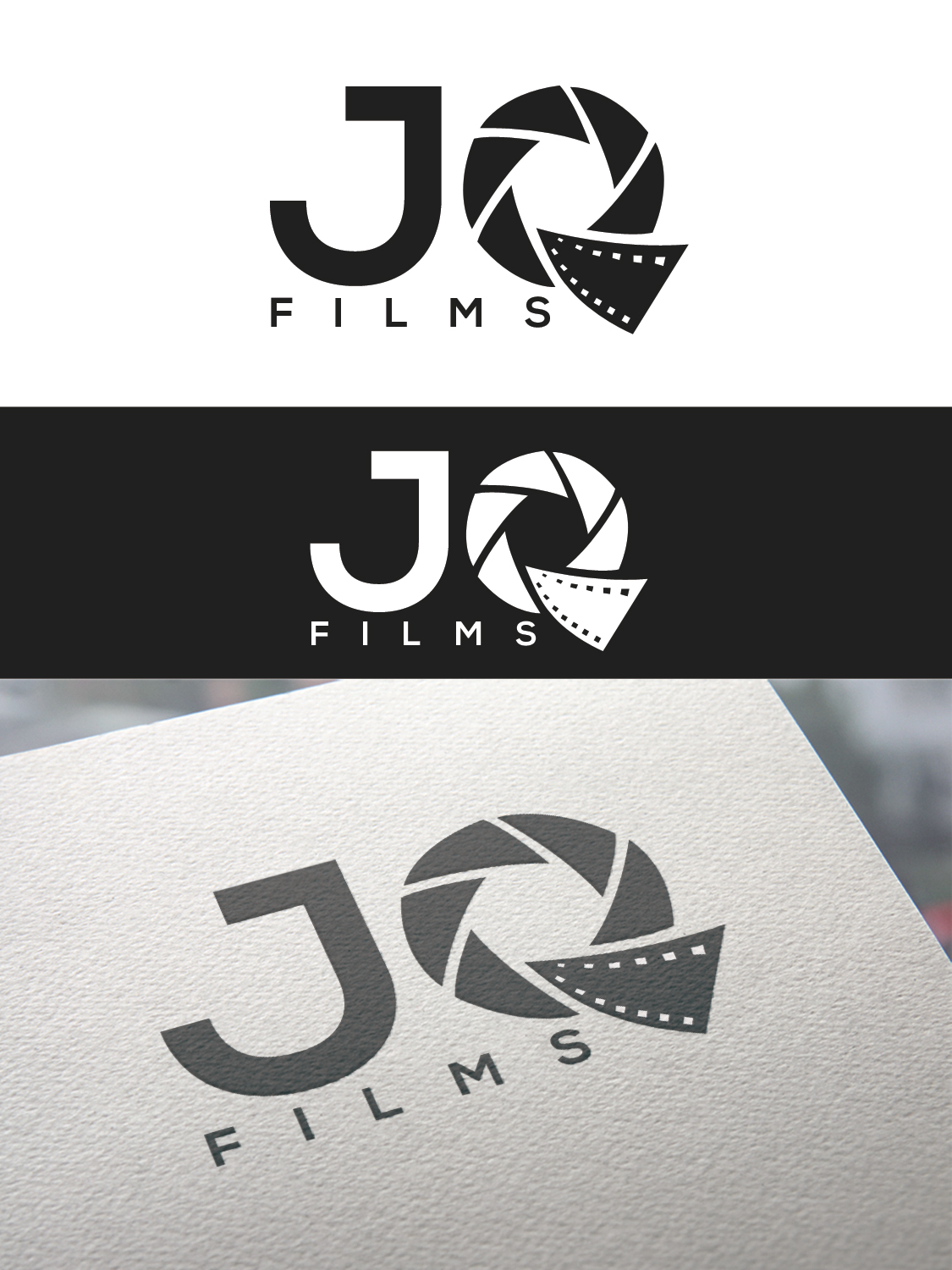 Logo Design by ivo_i_ivanov for JQ Films | Design #15148767