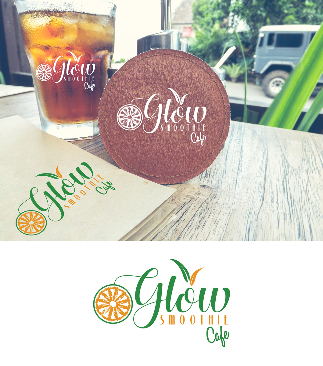 Logo Design by Impressive Solutions for Glow Smoothie Cafe | Design #15105353