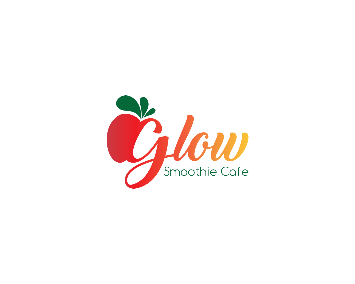 Design de Logo par Grafactory pour Glow Smoothie Cafe | Design #15144181