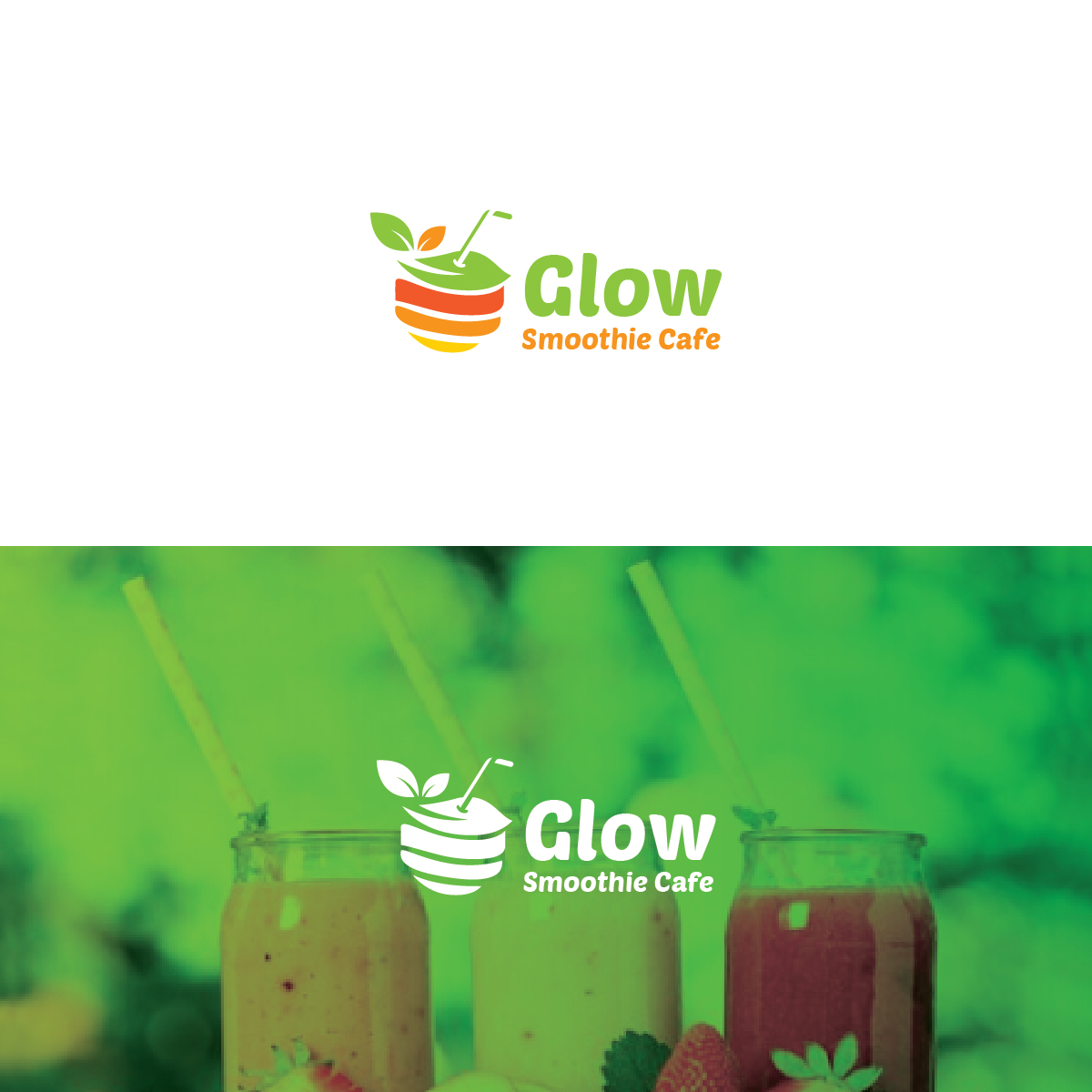 Design de Logo par Deziners Zone pour Glow Smoothie Cafe | Design #15116887