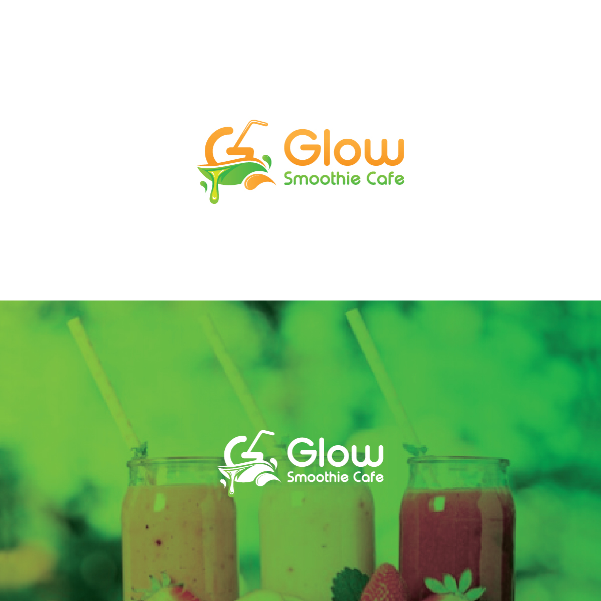 Design de Logo par Deziners Zone pour Glow Smoothie Cafe | Design #15116888