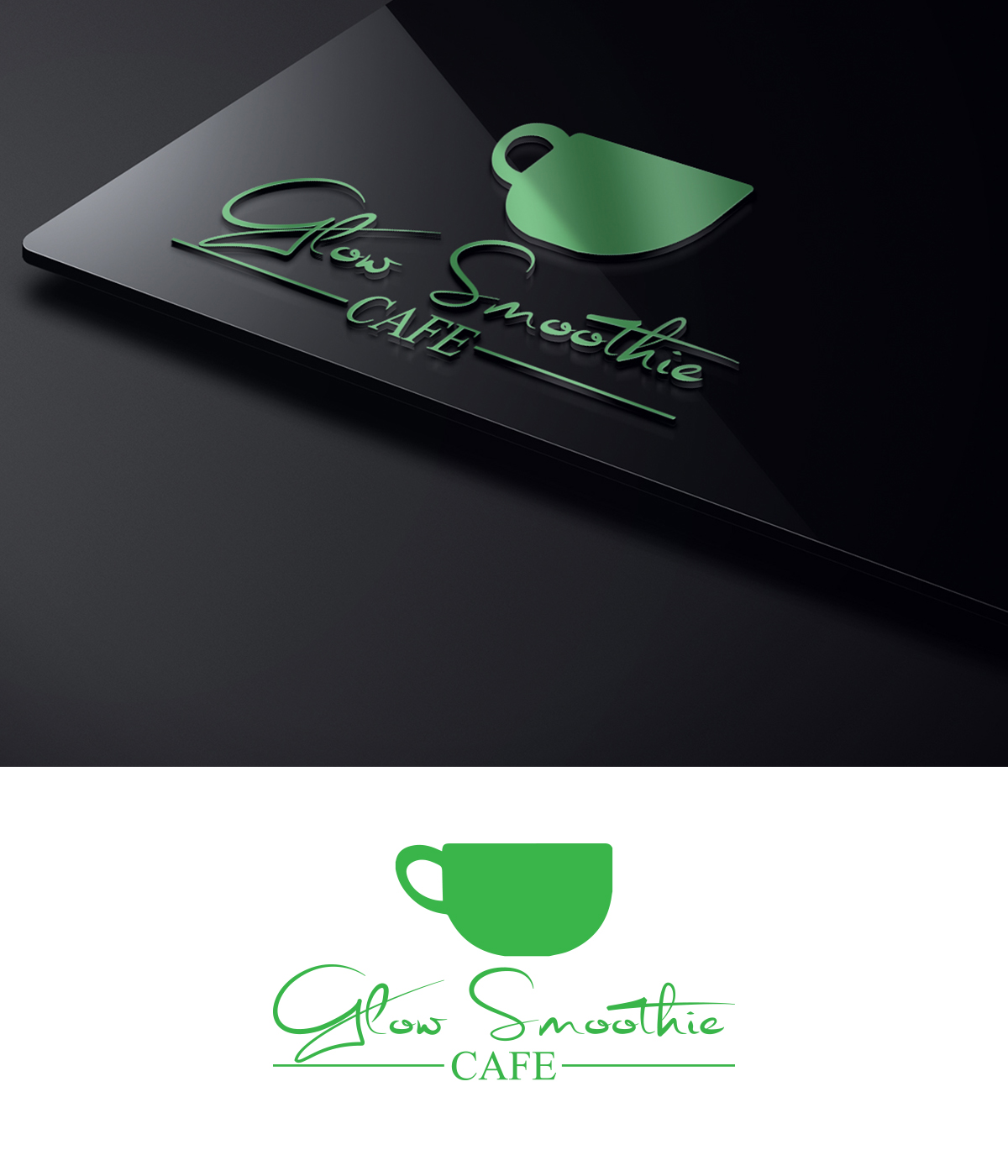 Design de Logo par supercreative pour Glow Smoothie Cafe | Design #15116483