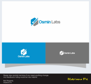 Logo Design by Mariono Fx for OsminLabs | Design: #15098056
