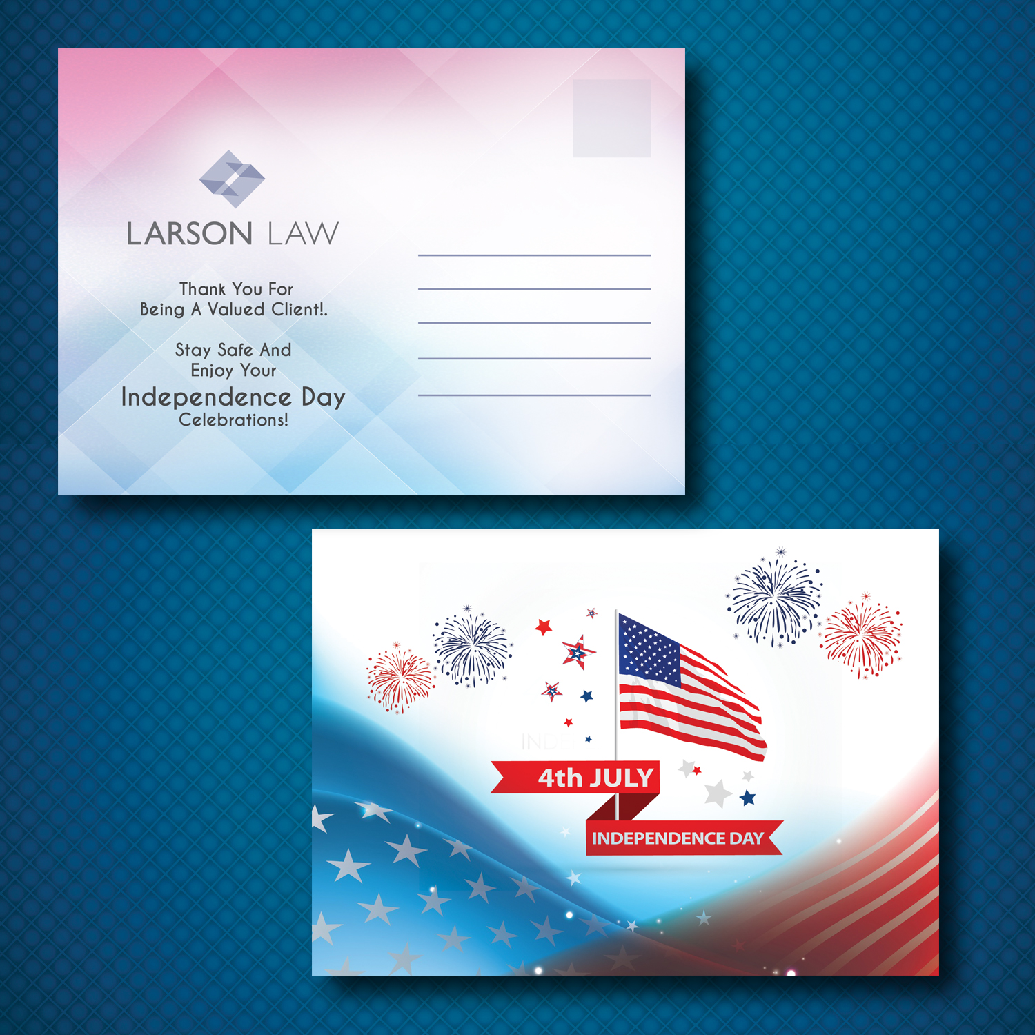 Postcard Design by uk for Silk Tie Commmunications LLC | Design #15104367
