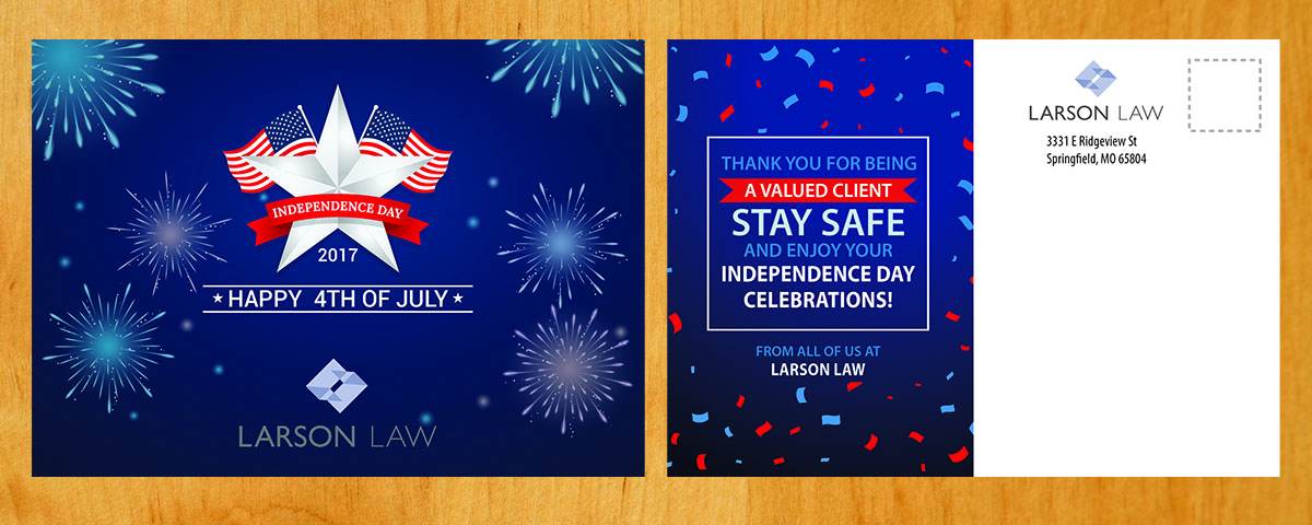 Postcard Design by Venus L. Penaflor for Silk Tie Commmunications LLC | Design #15111995