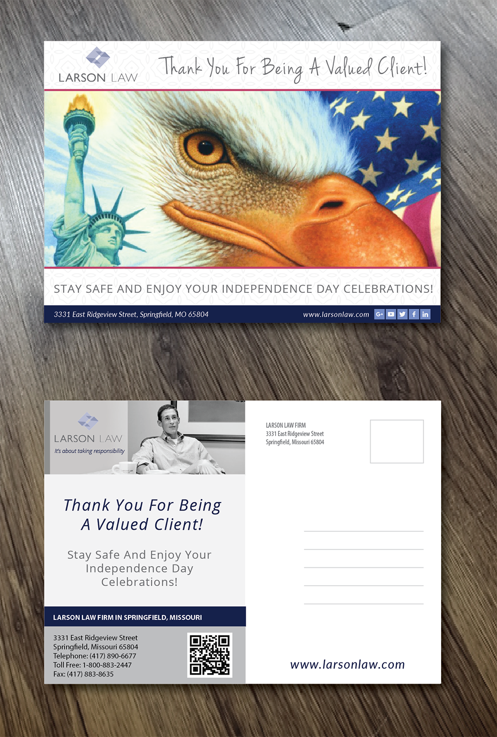 Postcard Design by Alexandar for Silk Tie Commmunications LLC | Design #15115159