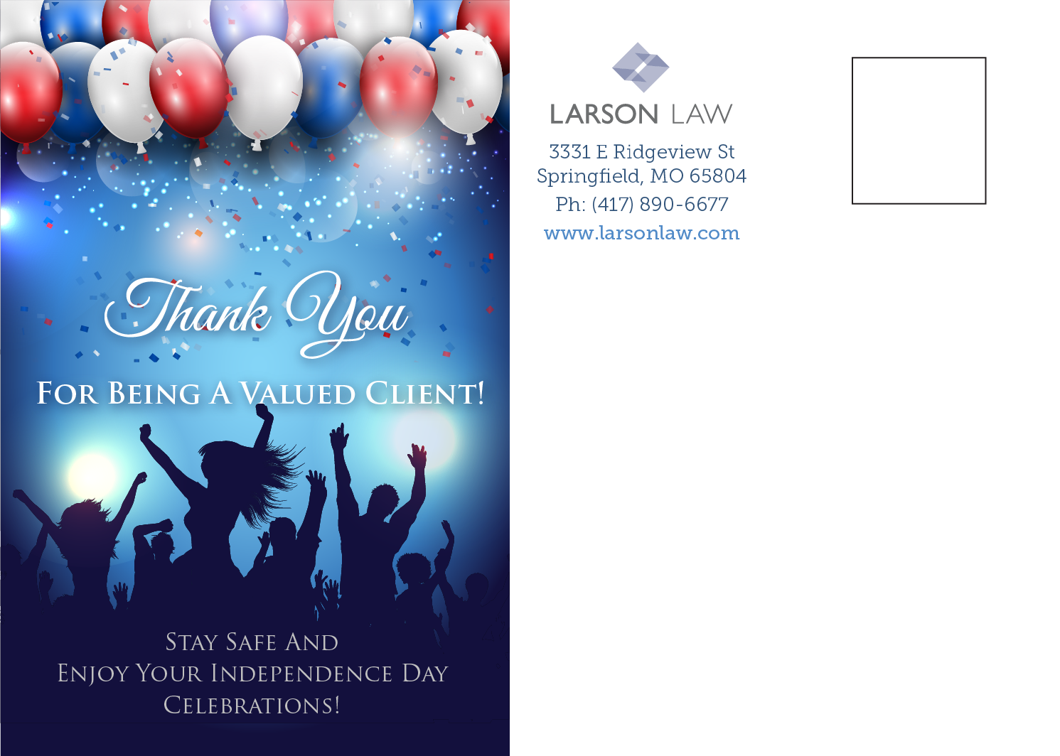 Postcard Design by Akshar Shailesh for Silk Tie Commmunications LLC | Design #15106692