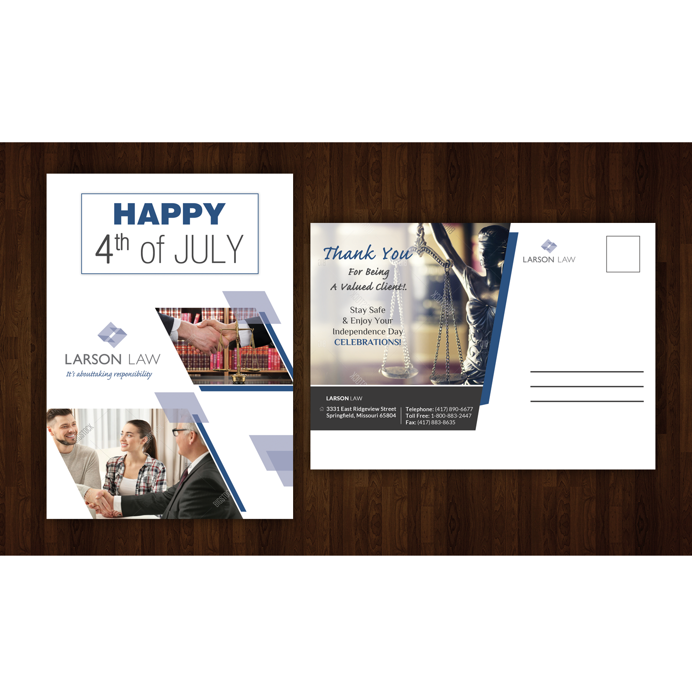 Postcard Design by creative.bugs for Silk Tie Commmunications LLC | Design #15113165