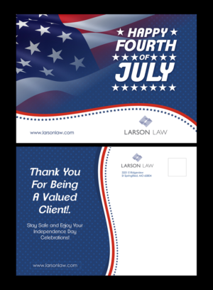 Postcard Design by jeetu87 for Silk Tie Commmunications LLC | Design #15107229